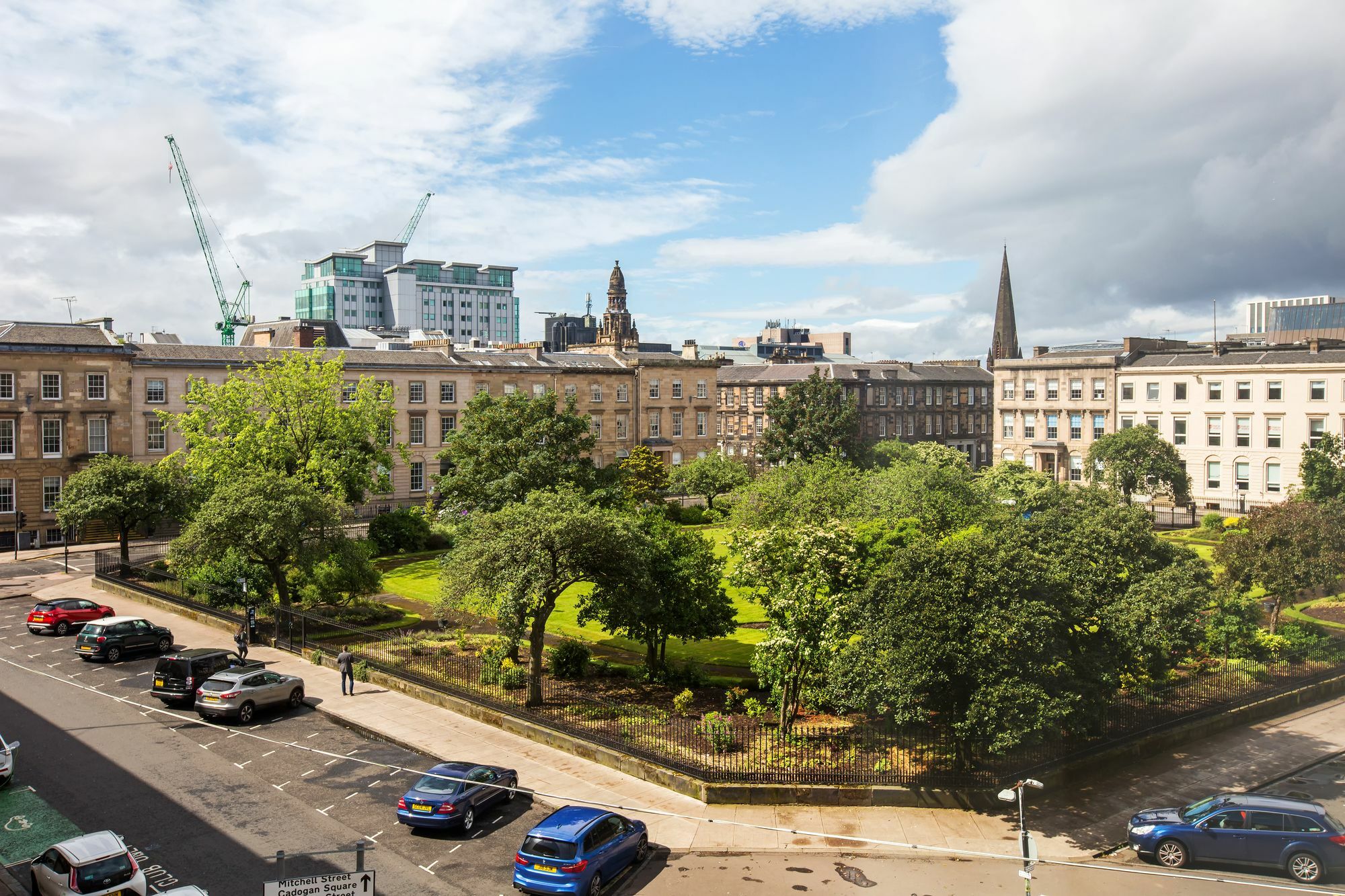 Blythswood Square Apartments กลาสโกว์ ภายนอก รูปภาพ